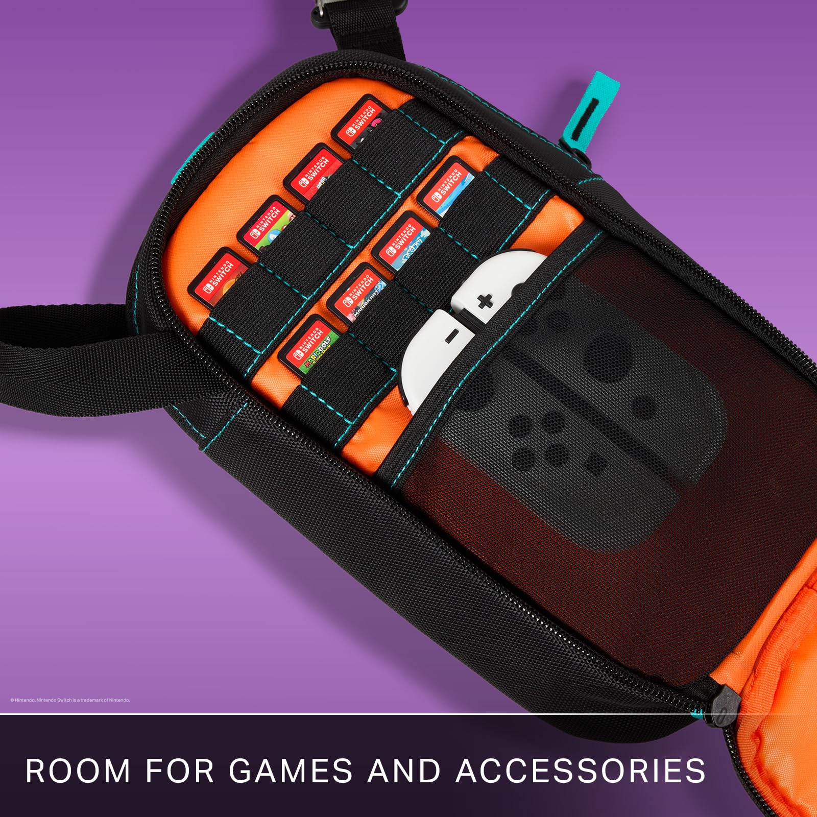 Amazon.com: PowerA Crossbody Bag for Nintendo Switch - Metroid